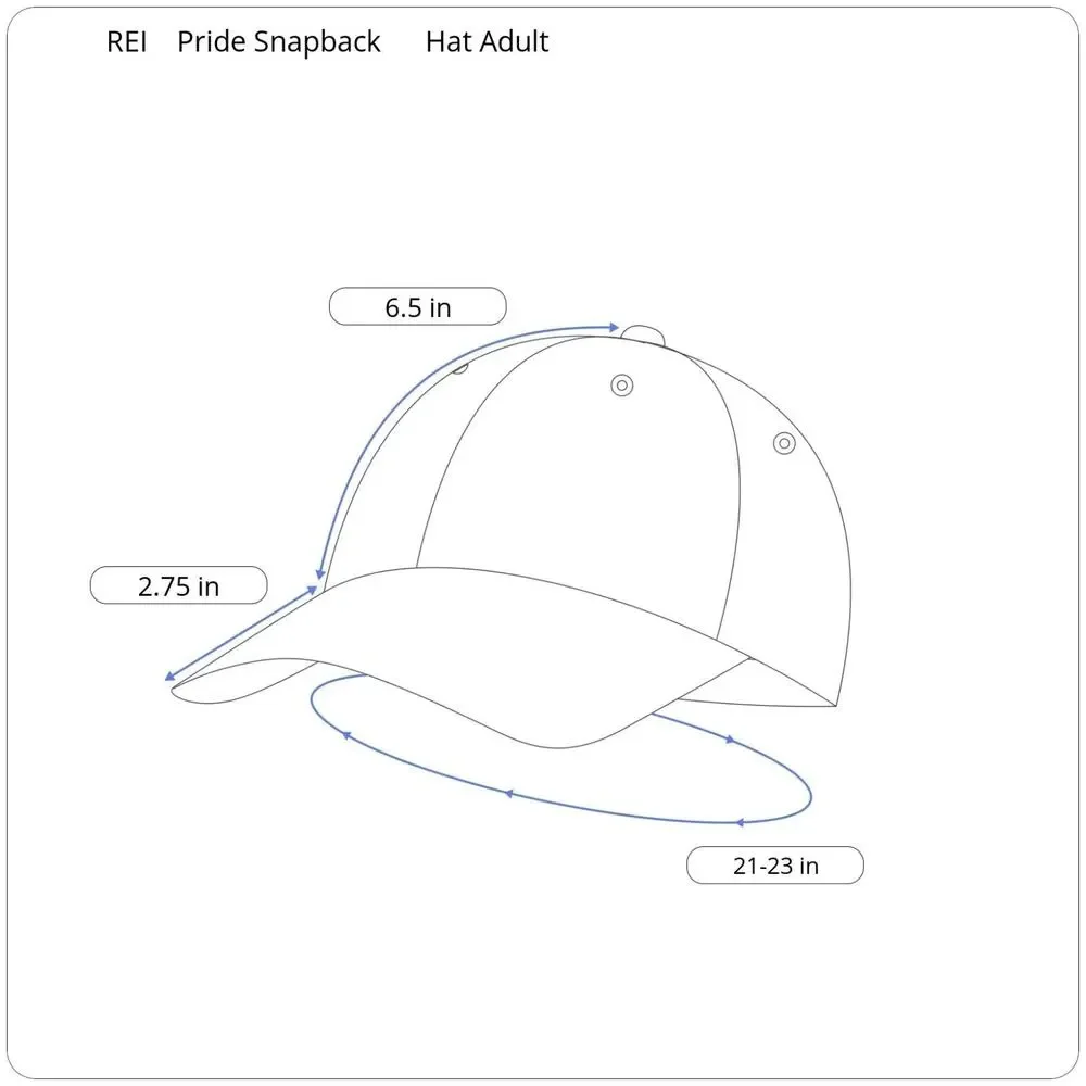 REI Co-Op OUTSIDE WITH PRIDE Mesh Trucker Snapback Hat Yellow/Brown Adult OSFA